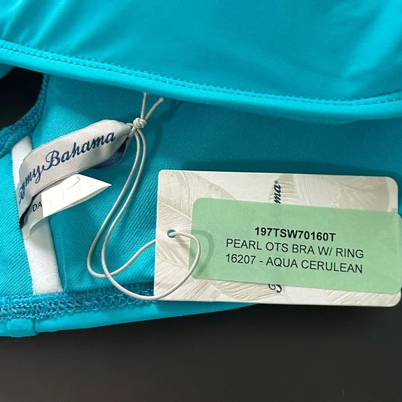 Tommy Bahama Pearl Halter Bikini Top - Small - New - Picture 7 of 7